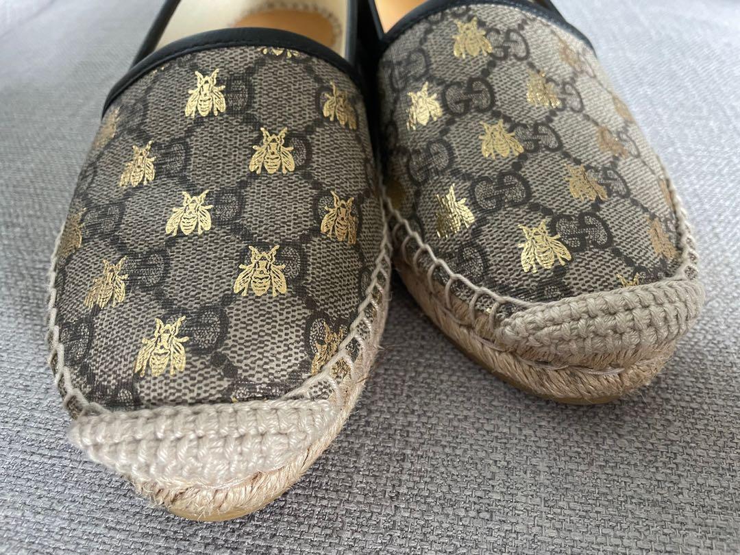 Authentic Gucci Bee Espadrilles full set 35.5