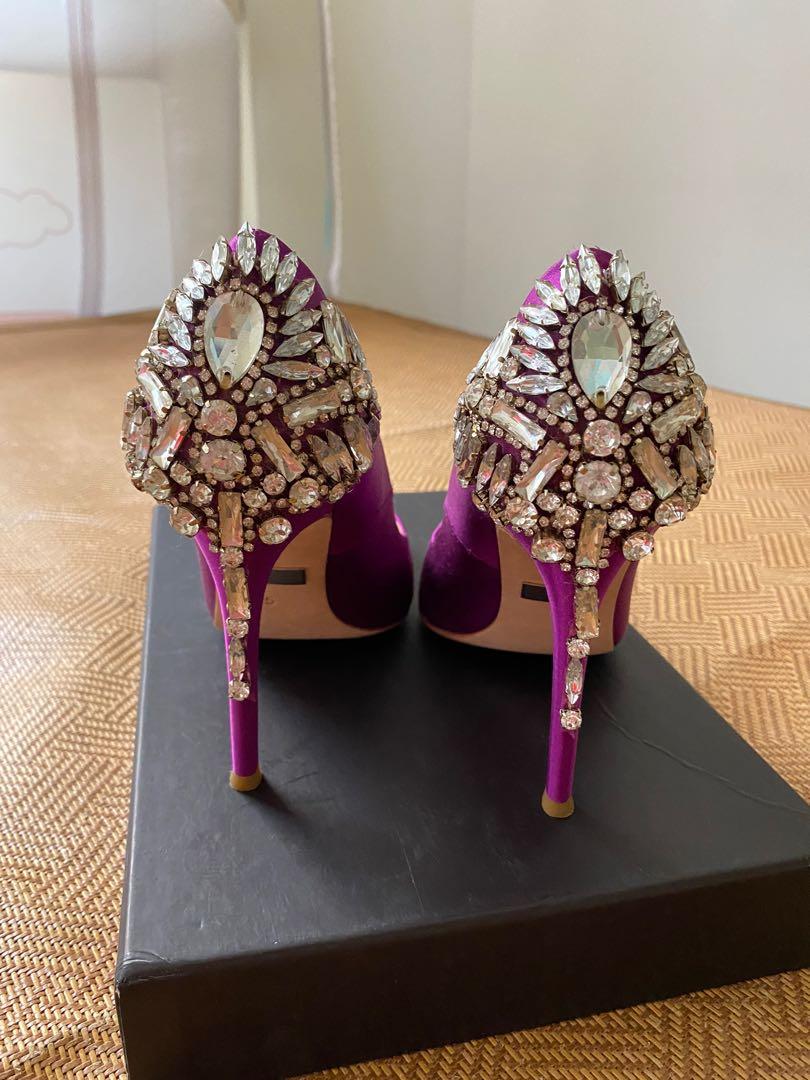 BADGLEY MISCHKA HIGH HEELS WEDDING Size 5 fits 35 Women s Fashion