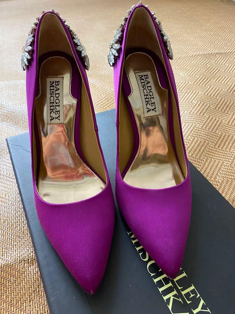 Badgley mischka online pink heels