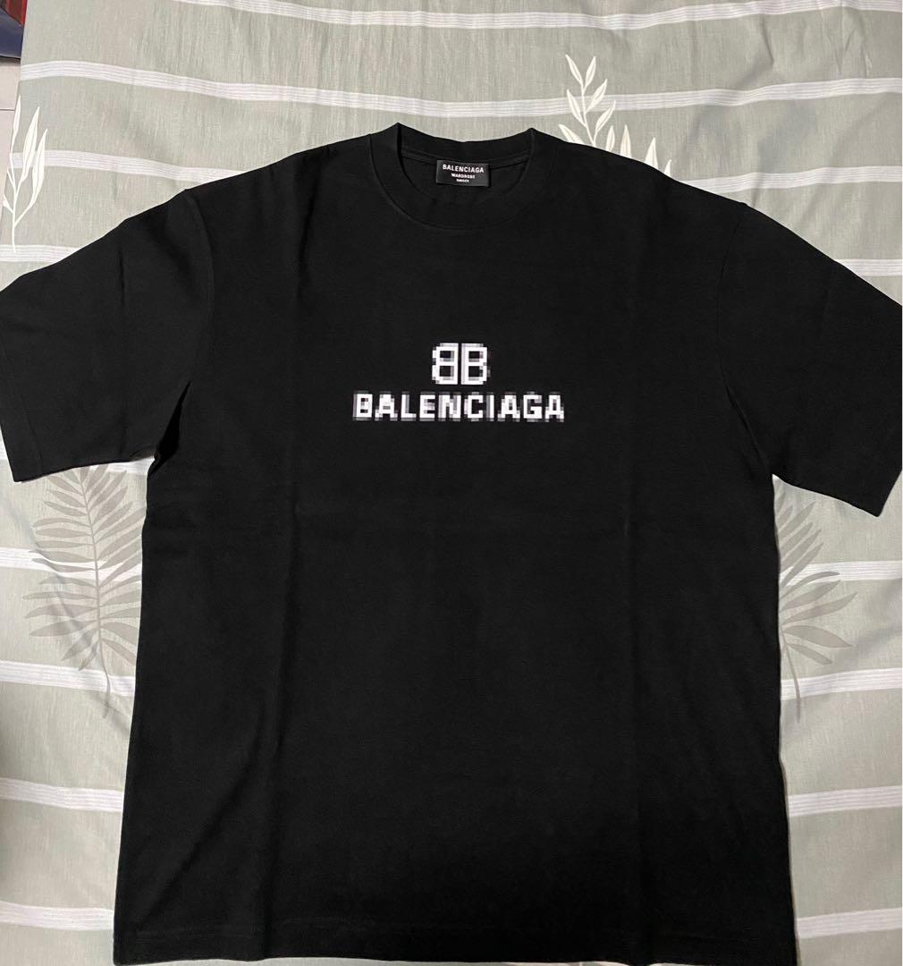 Balenciaga Unisex BB Logo TShirt Neiman Marcus   xn90absbknhbvgexnp1ai443