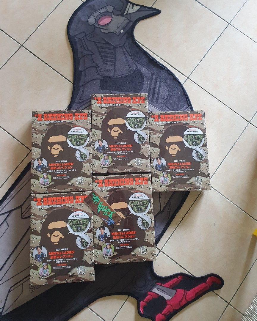 BAPE MAGAZINE WAIST BAG, Men's Fashion, Bags, Sling Bags on Carousell