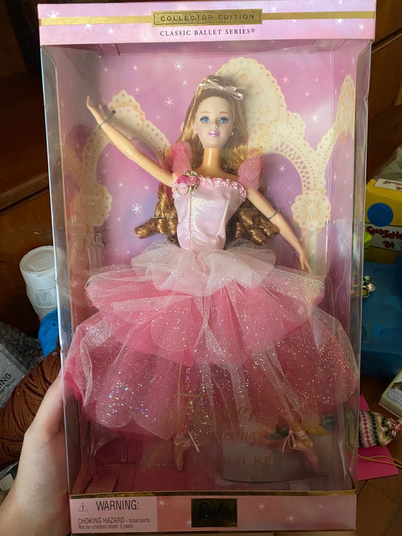 Barbie Flower ballerina nutcracker collectible doll Hobbies Toys