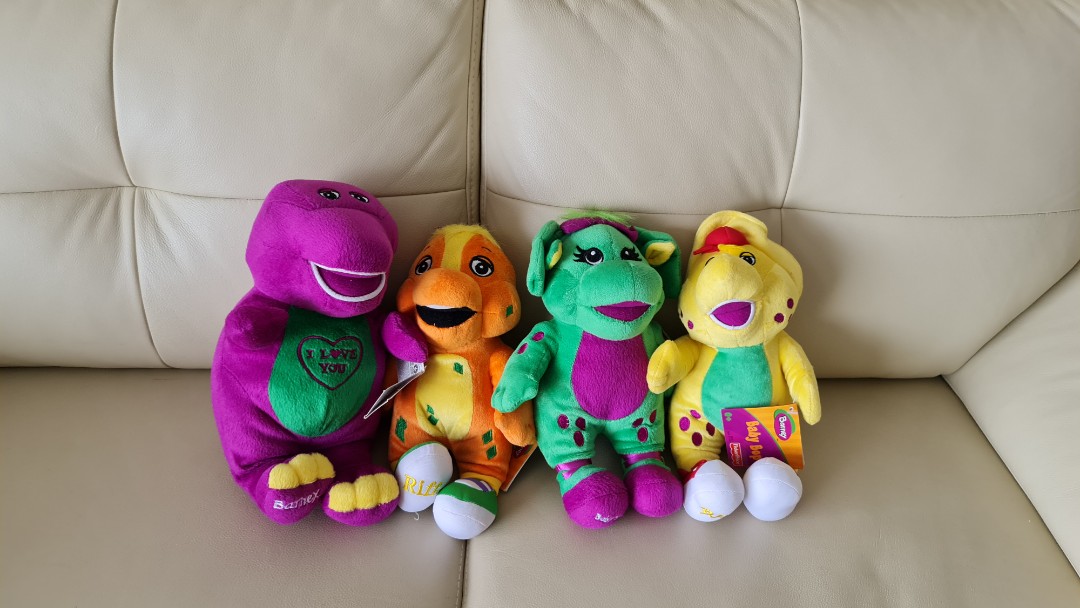 Barney riff plush store