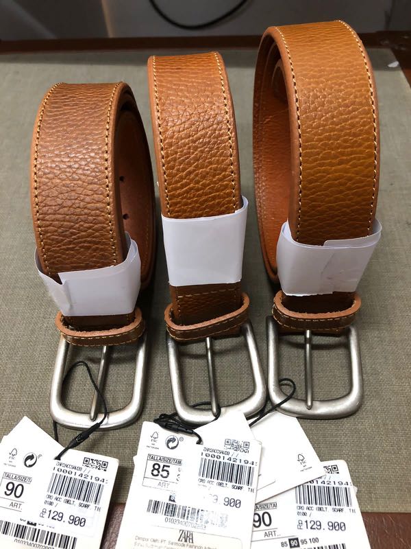 brown belt zara