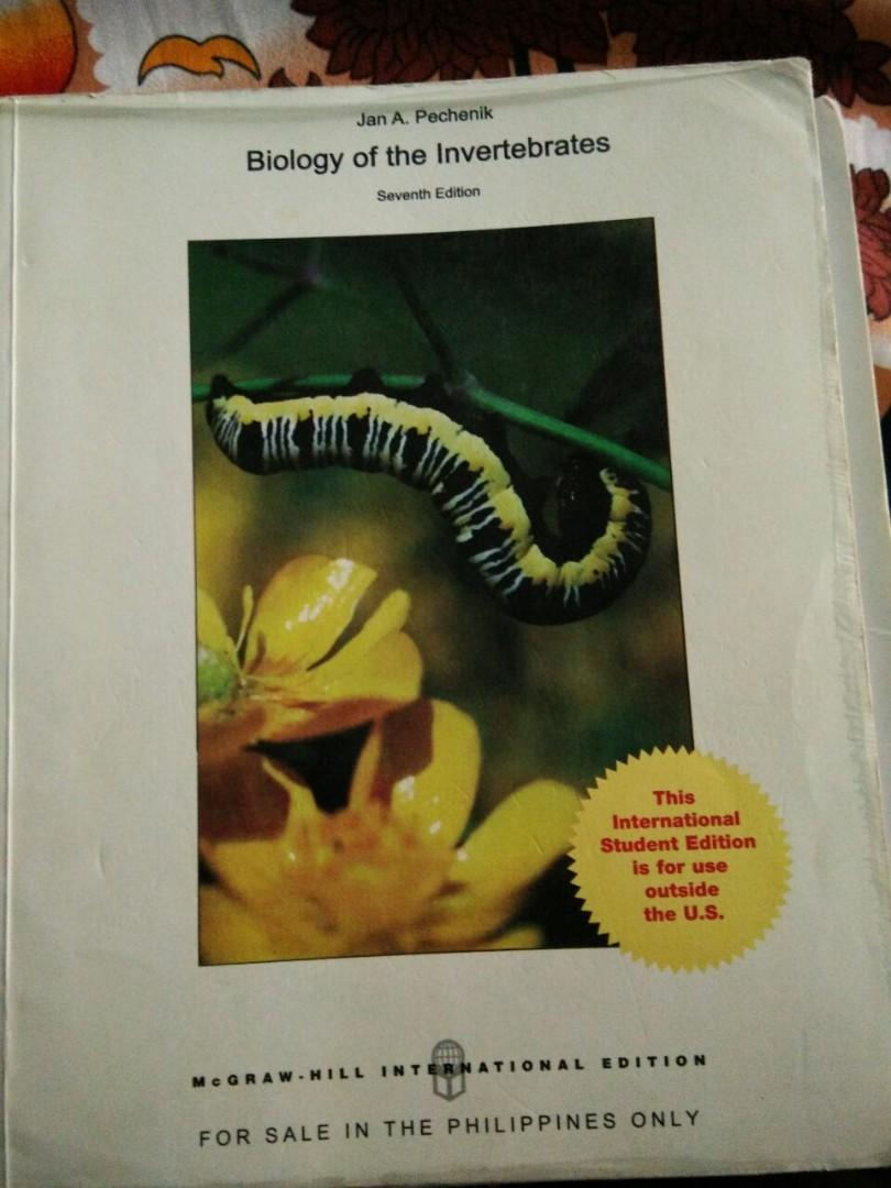 Biology of Invertebrates (7th edition) by Jan A. Pechenik, Hobbies