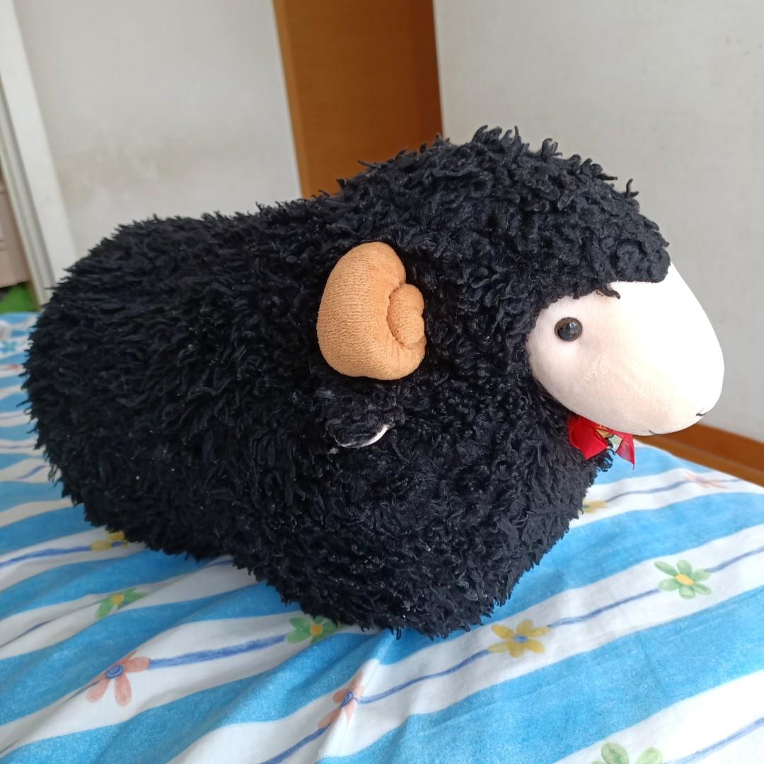 Black Sheep Doll Stuffed Animals Babies Kids Infant Playtime