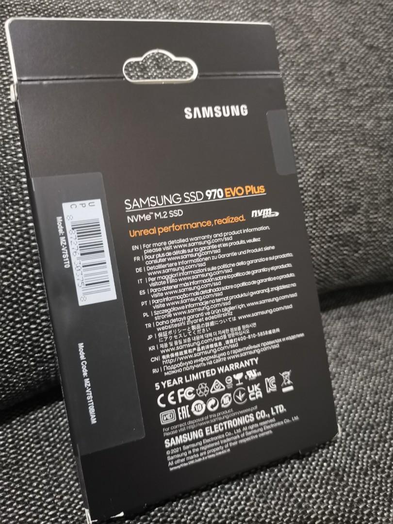 Samsung 970 EVO PLUS - 1 To SSD - M.2 NVMe PCIe 3.0 x4 – ESP-Tech