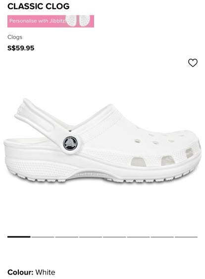 White crocs new arrivals sale