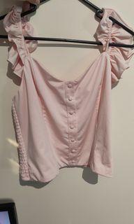 Bnwt pink top
