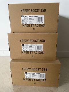 real yeezy zebra box