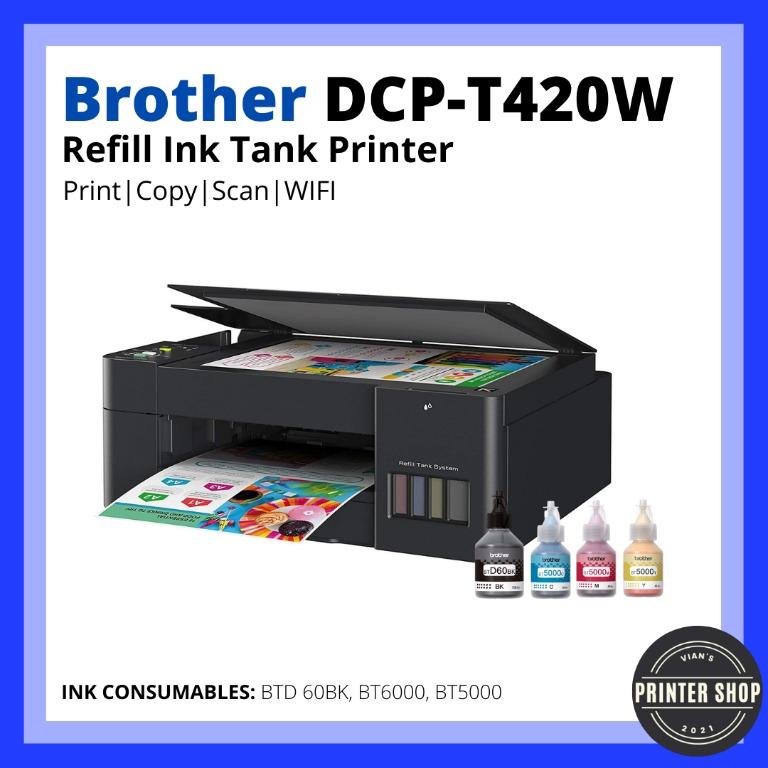 Brother Dcp T420w Refill Ink Tank Printer Computers And Tech Printers Scanners And Copiers On 7437