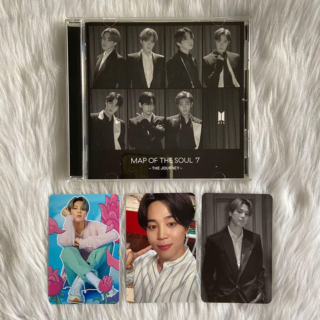 BTS Jimin MOTS / Map of the Soul 7: The Journey Album Photocards / PCs
