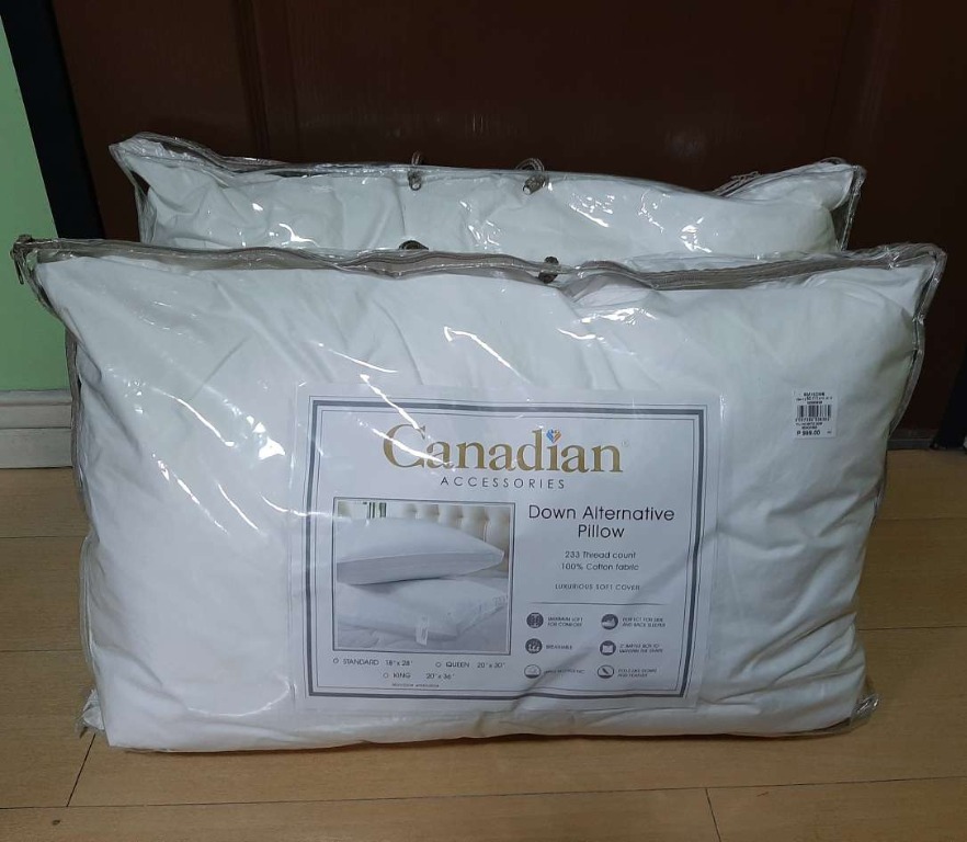 Canadian pillow price clearance
