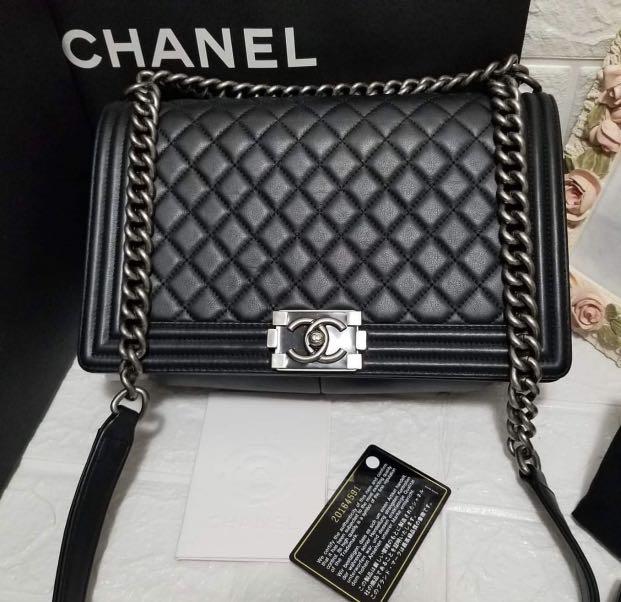 Chanel Le Boy Old Medium