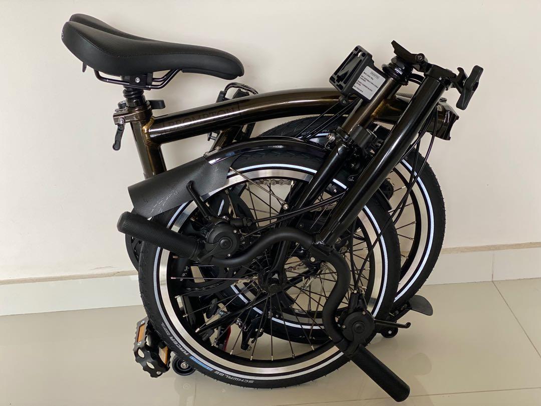 Cheapest Brompton M6L C Line 2022 Black Lacquer Black edition