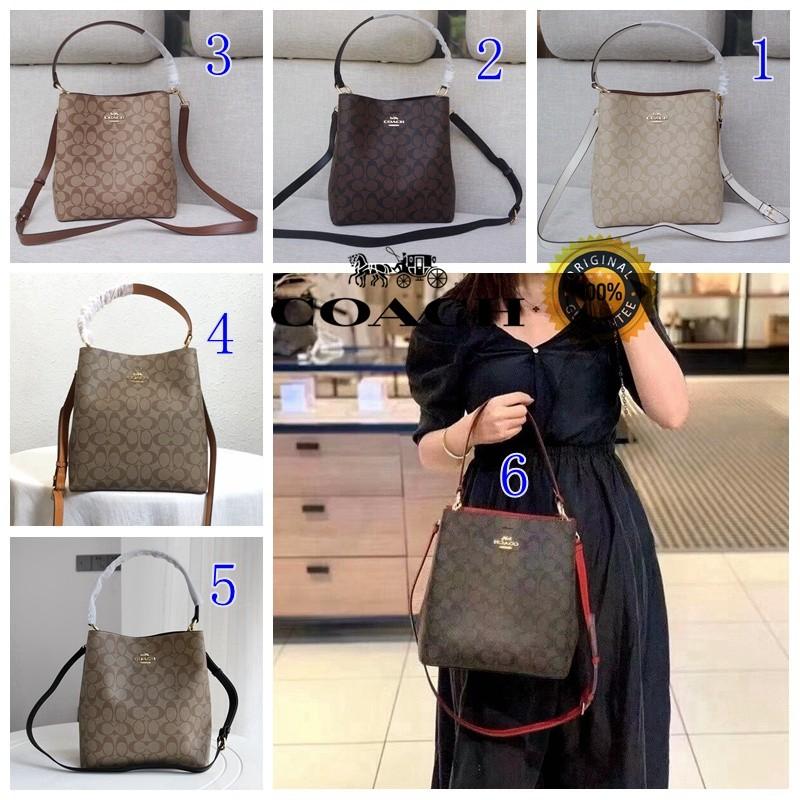 Coach large outlet bucket bag