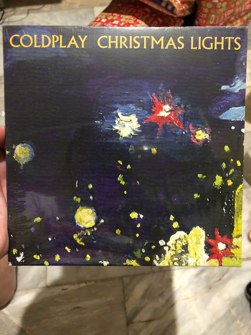 Coldplay Christmas Lights Vinyl (READ DESCRIPTION), Hobbies & Toys