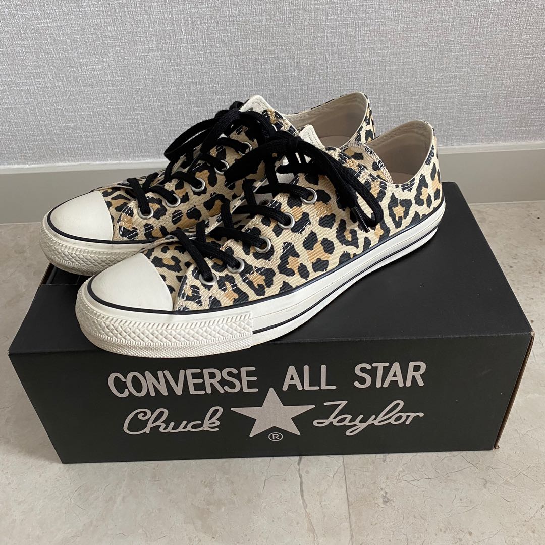 wacko maria converse leopard