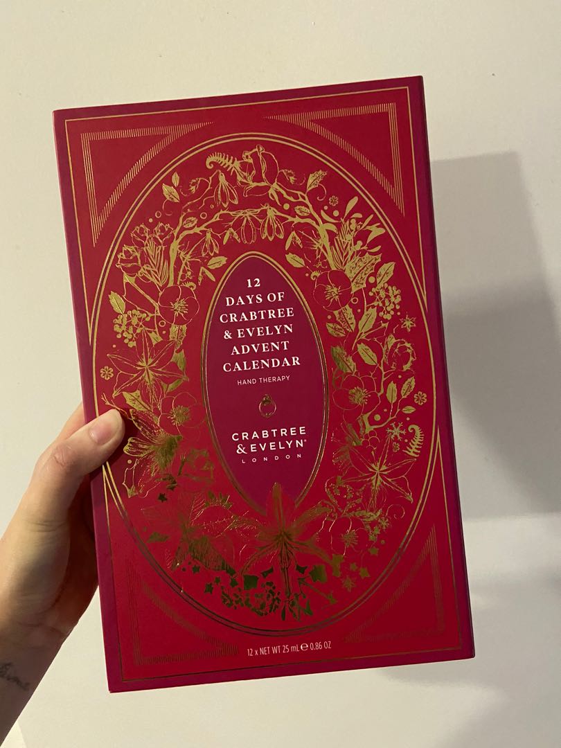 Crabtree & Evelyn Hand Cream Advent Calendar Series, Beauty & Personal