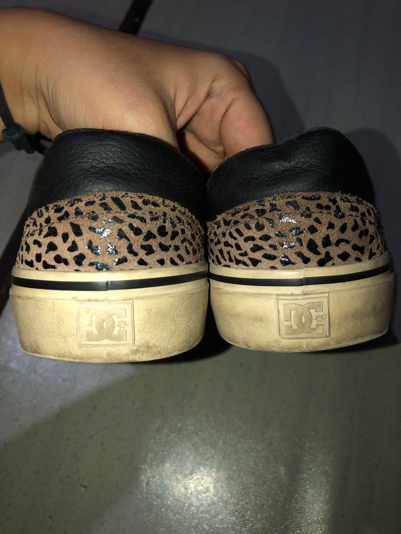 dc leopard print shoes