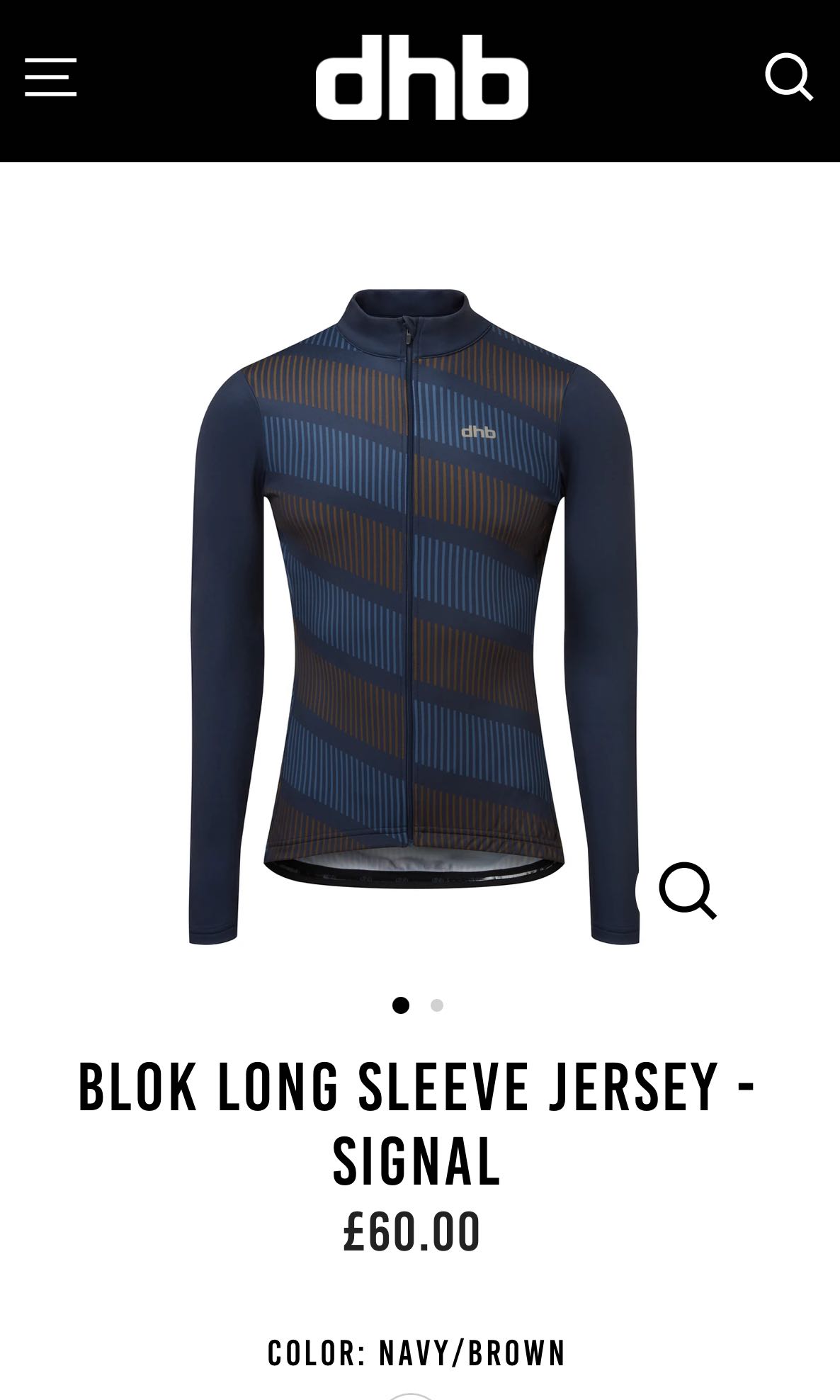 Dhb blok clearance long sleeve jersey