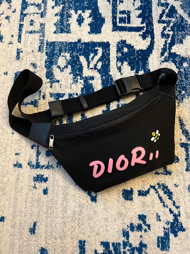 Dior kaws fanny pack new arrivals