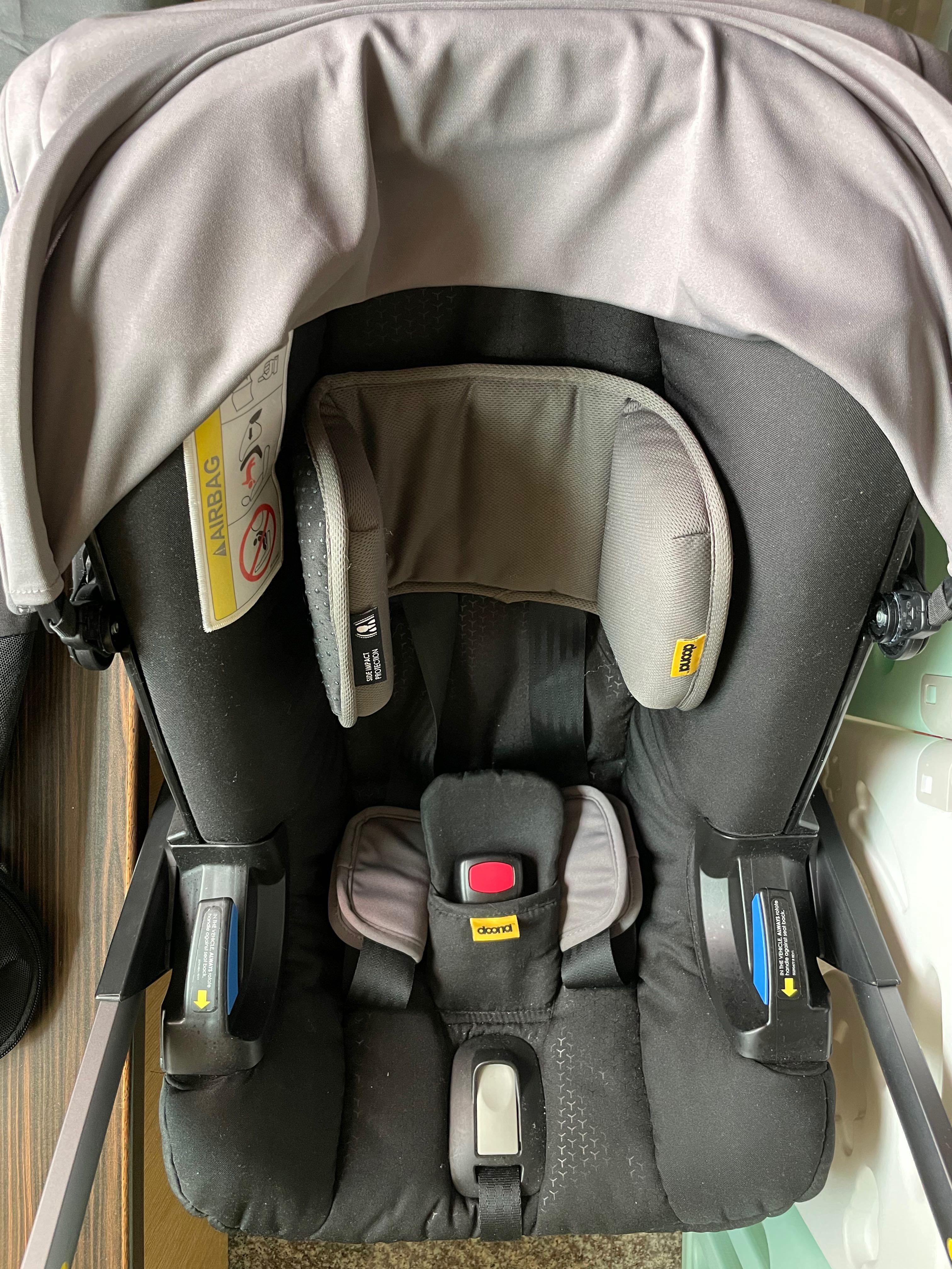Doona + infant car seat Grey Hound with accessories, Babies & Kids