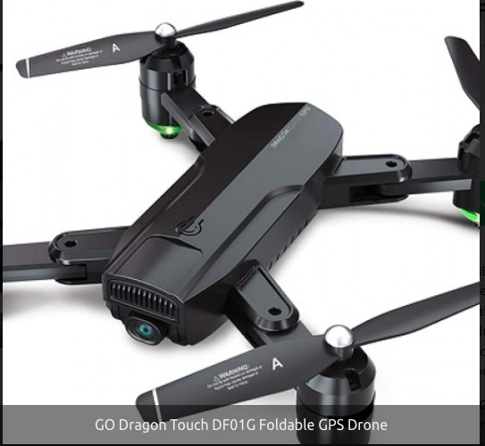Dragon Touch Df01g Foldable GPS FPV Camera Drone HD 1080p