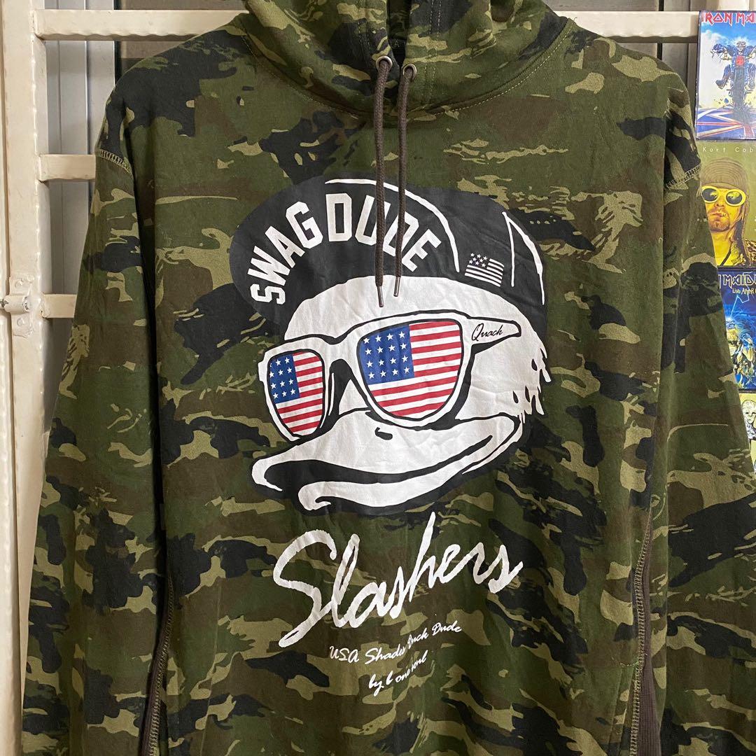 Duck dude camo hoodie