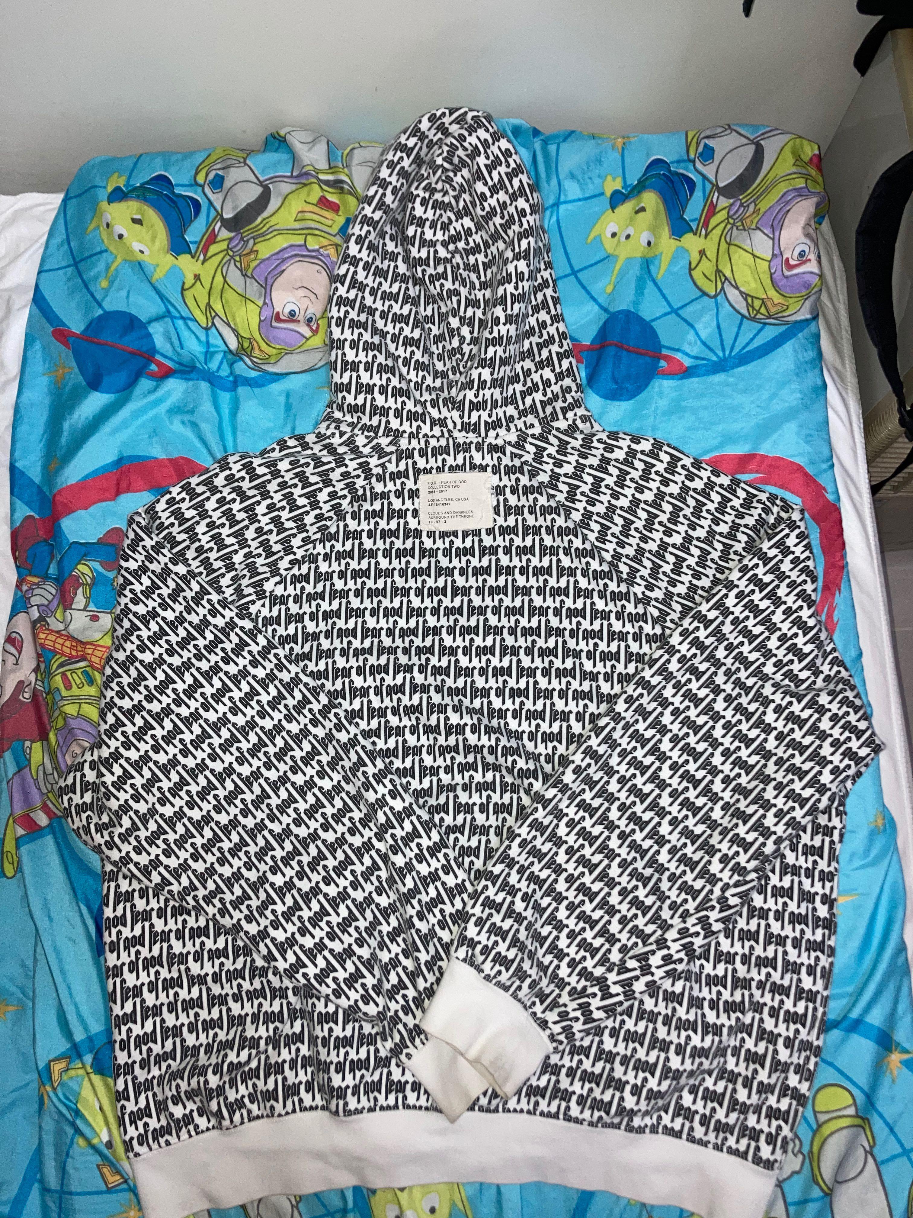 Fear of god store all over print hoodie