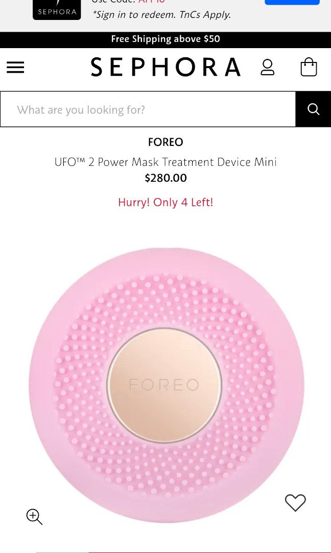 Foreo UFO mini full Box, Beauty & Personal Care, Face, Face Care on ...