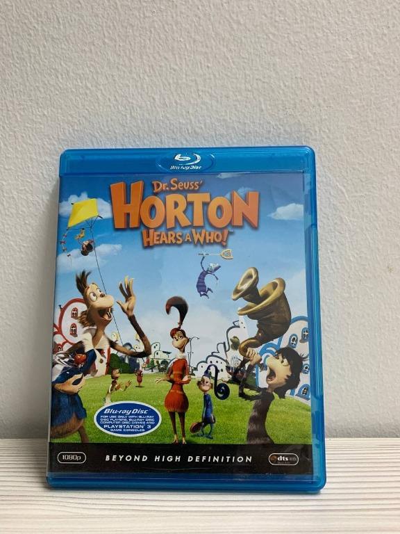[Free Postage] Horton Hears a Who Bluray HD Movie Blu-ray Disc Elephant