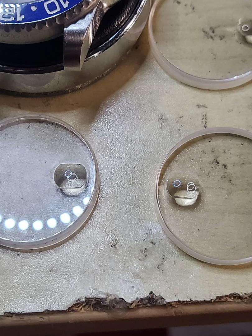 Genuine rolex crystal outlet