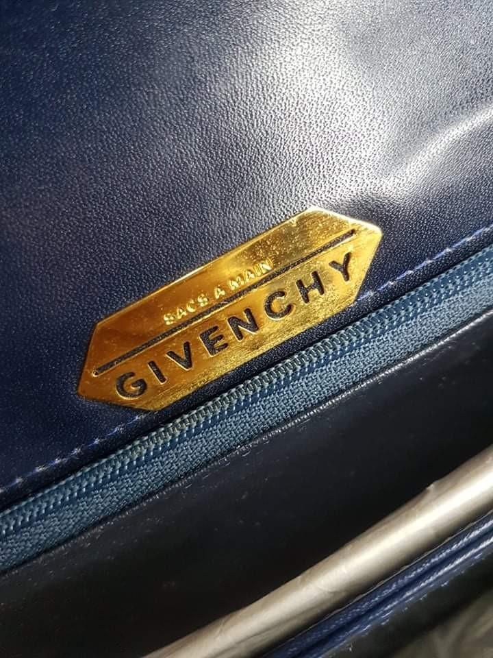 GIVENCHY HAND BAG VINTAGE SACS A MAIN, Luxury, Bags & Wallets on Carousell