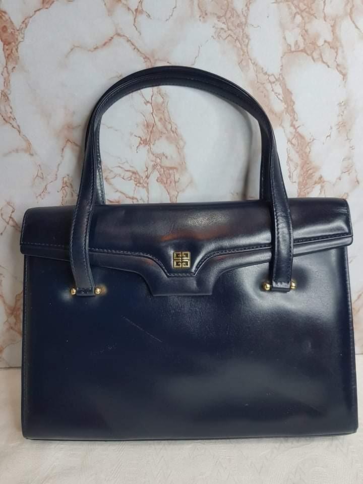 GIVENCHY HAND BAG VINTAGE SACS A MAIN, Luxury, Bags & Wallets on Carousell