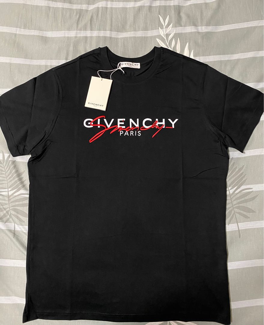 White and red givenchy t shirt best sale