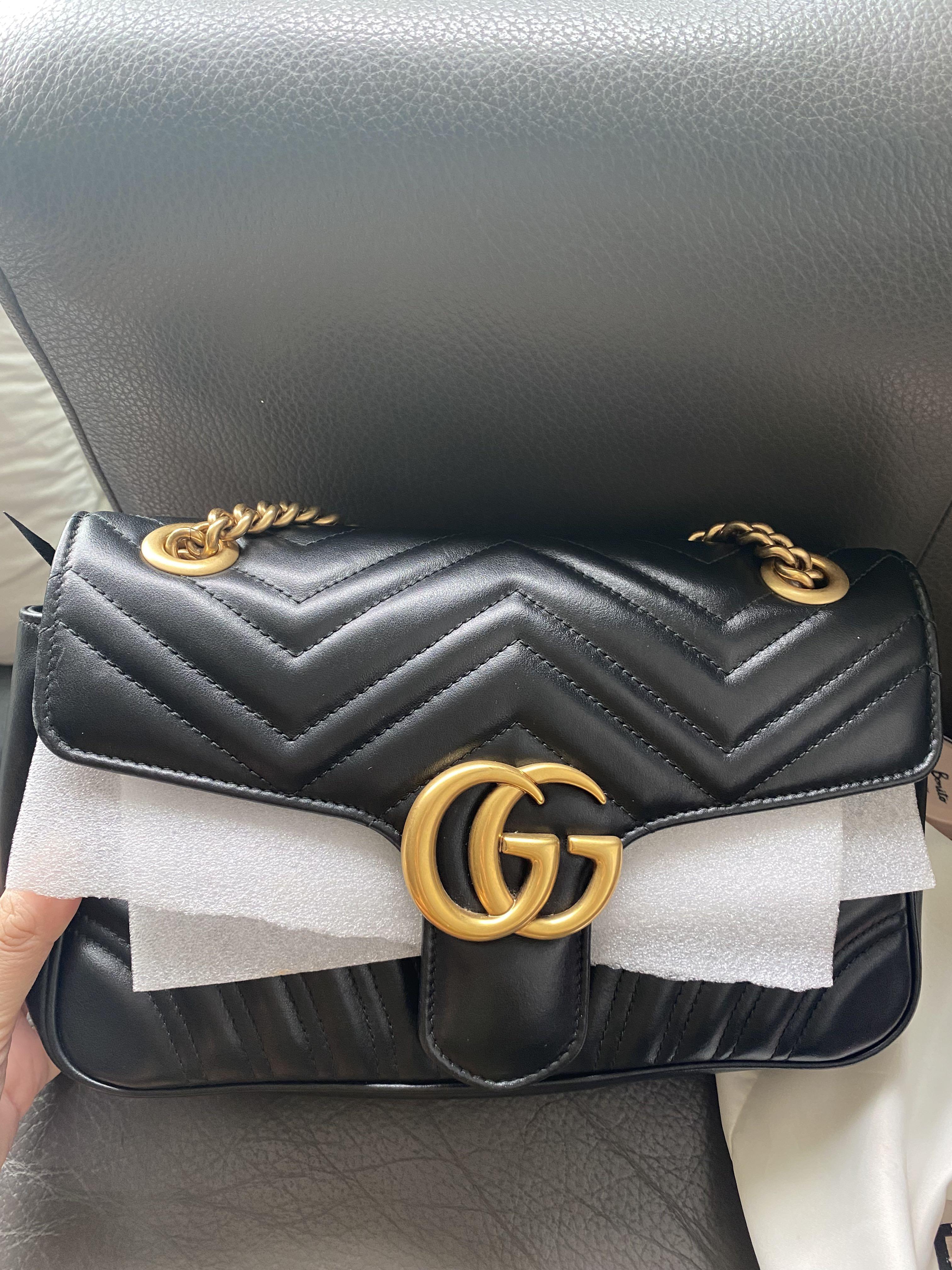Marmont medium matelassé best sale shoulder bag