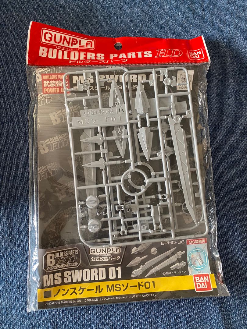 Gunpla Builder Parts Ms Sword 01 Hobbies Toys Memorabilia Collectibles J Pop On Carousell