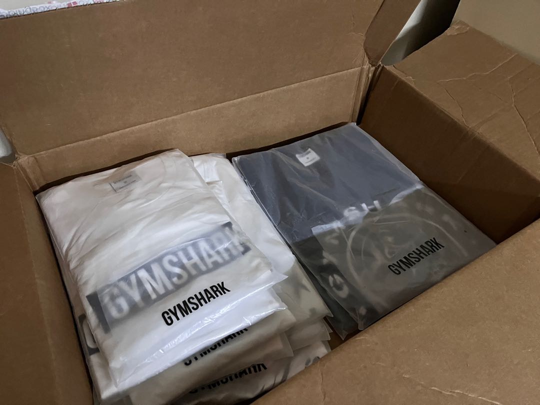 Gymshark apparel training shirts shorts 