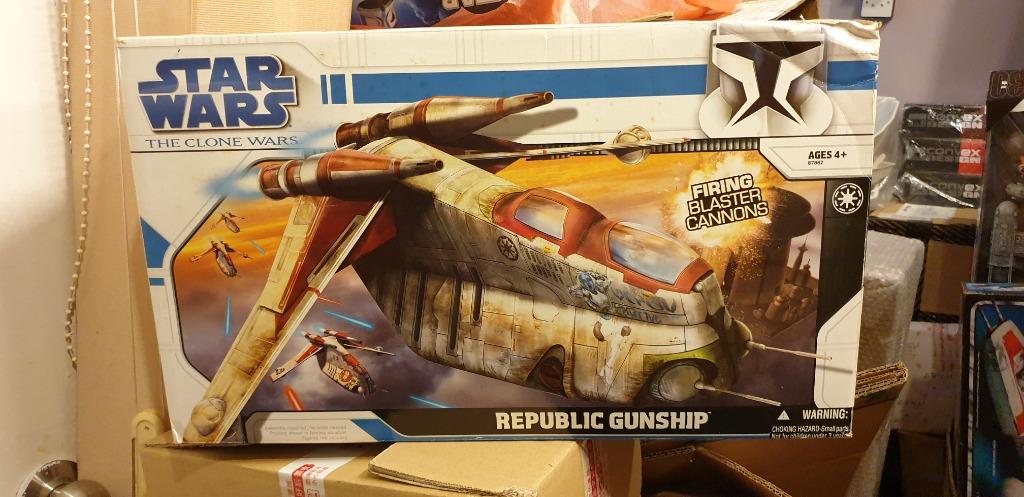 Star wars republic store gunship hasbro