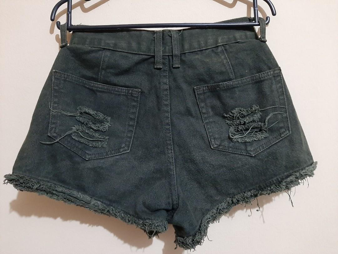 Hotpants Army/Celana Pendek Jeans 