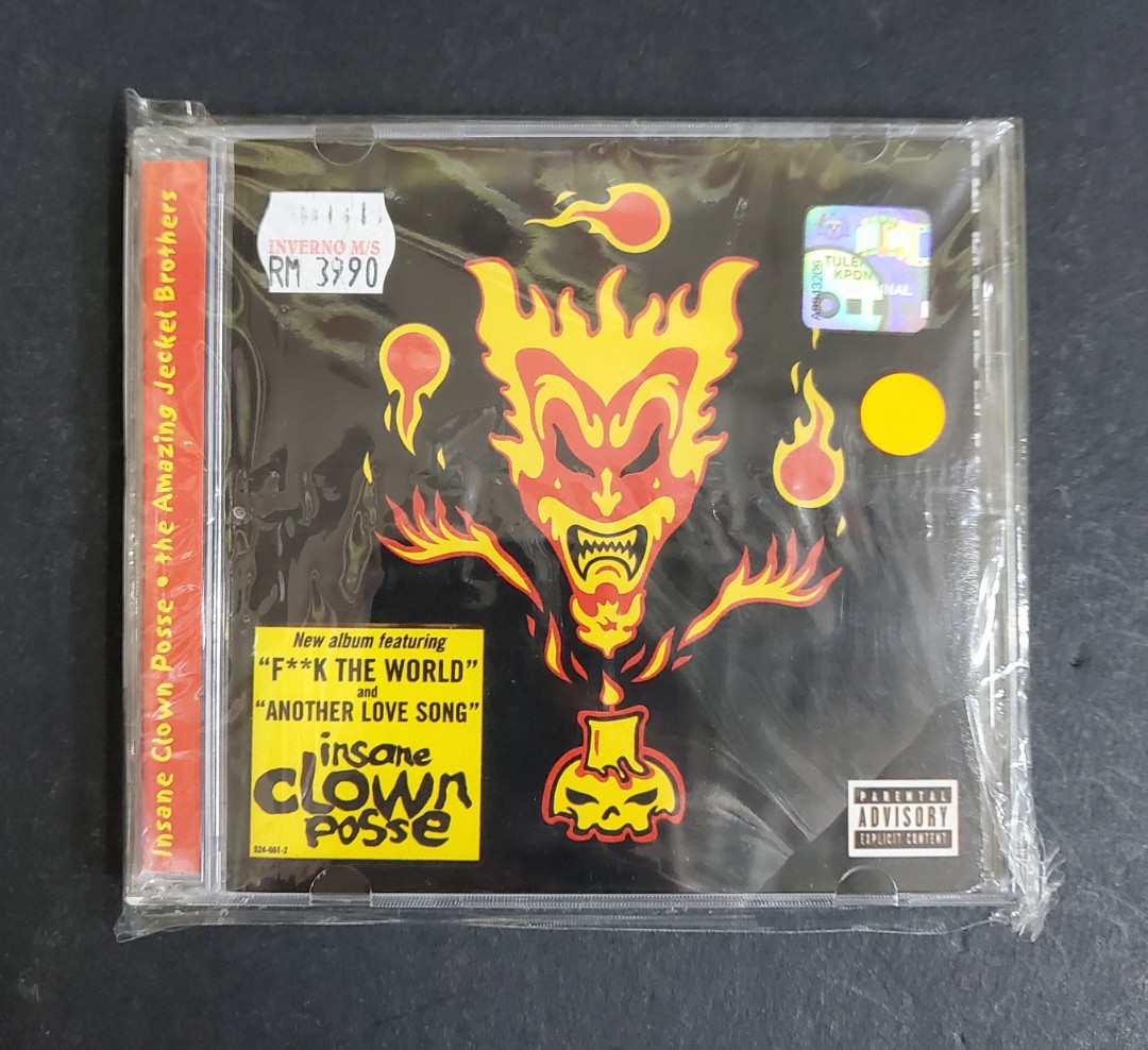 Insane Clown Posse - The Amazing Jeckel Brothers CD, Hobbies & Toys ...