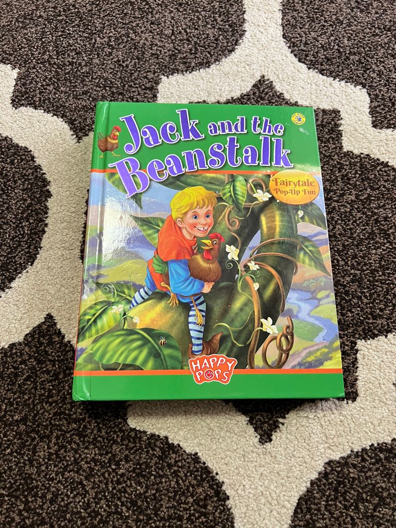 Jack and the Beanstalk. Childrens pop up book., Hobbies & Toys, Books ...