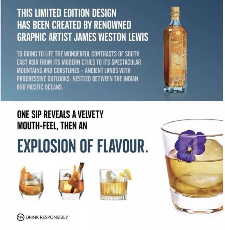Johnnie Walker Blue Label - Treasures of Asia Limited edition ...