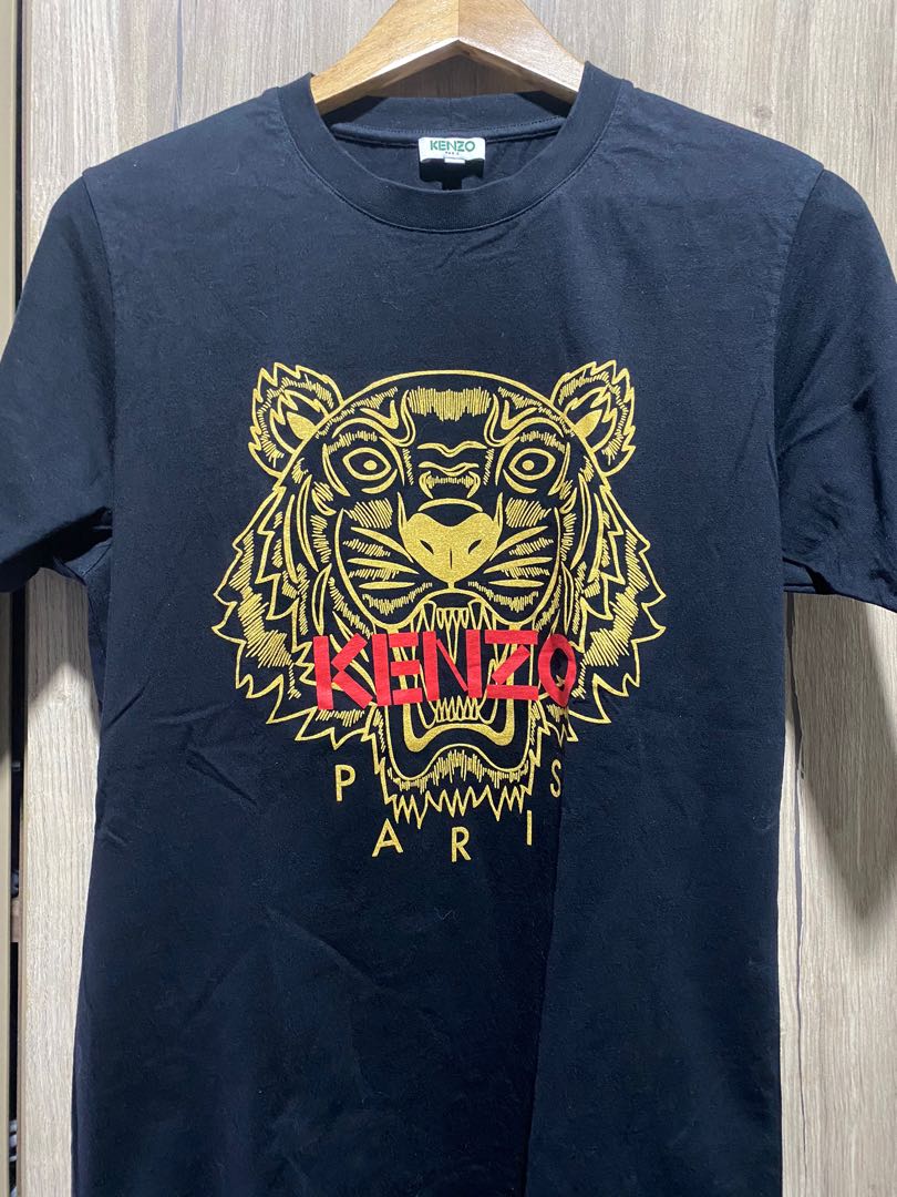 gold kenzo shirt