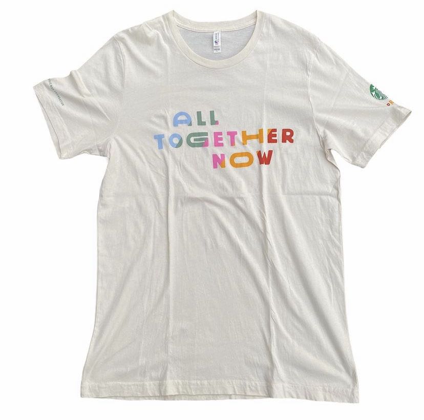 Lady gaga starbuck all together now Tee 