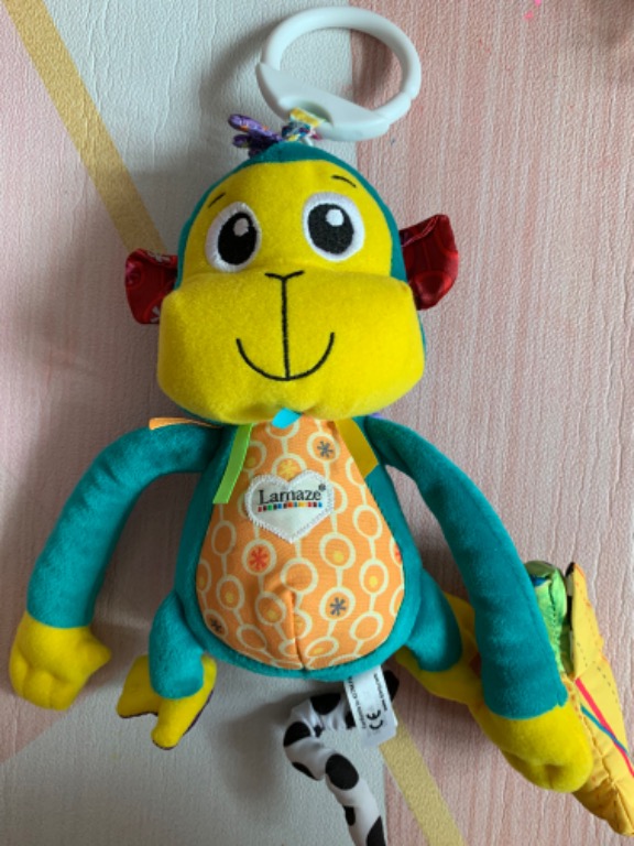 lamaze monkey toy