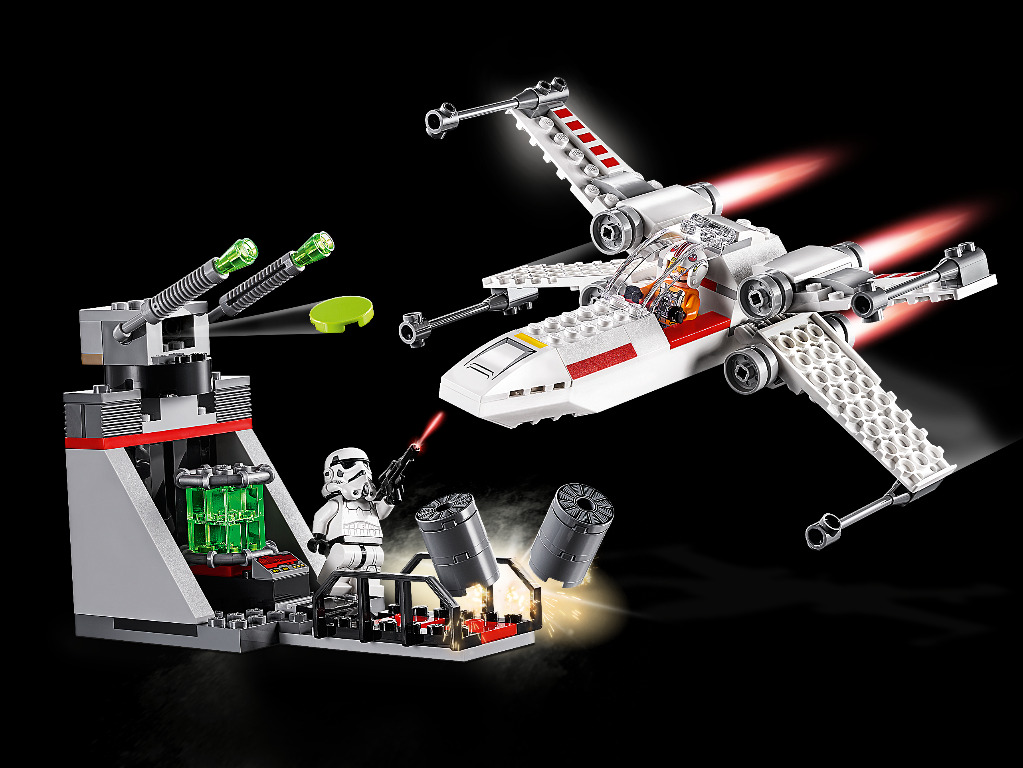 Lego 75235 Star Wars X Wing Starfighter Trench Run Hobbies