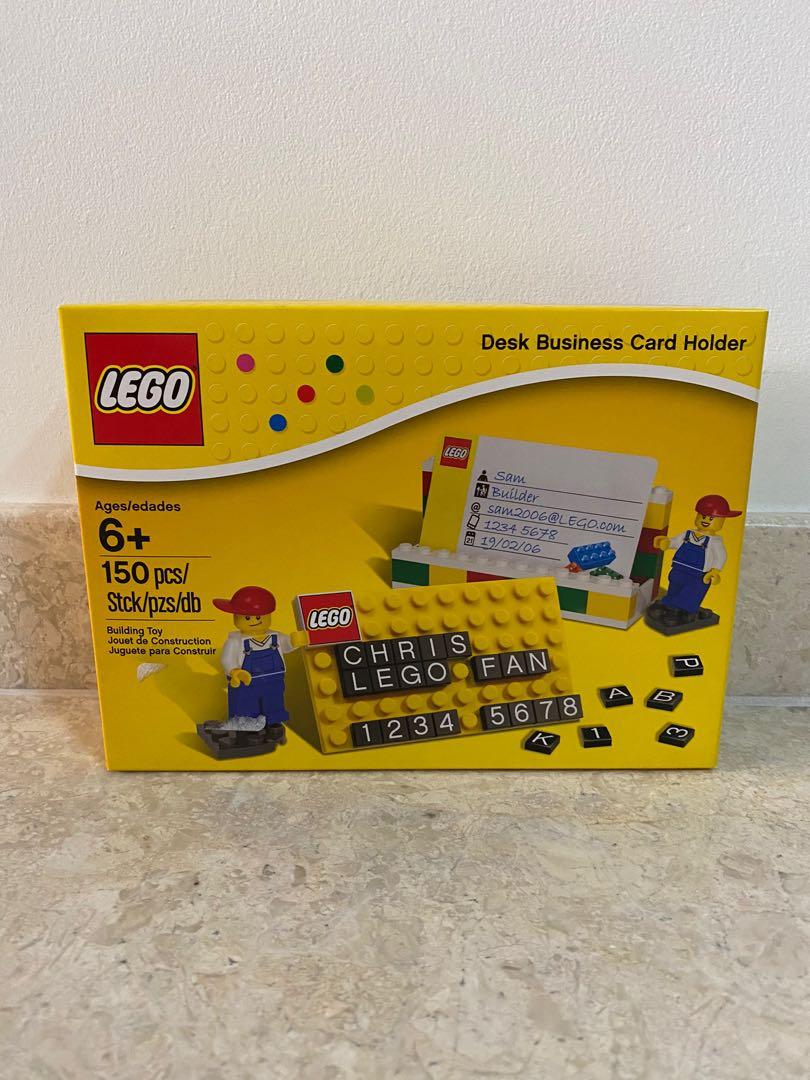 Lego Desk Business Card Holder Hobbies Toys Toys Games on Carousell