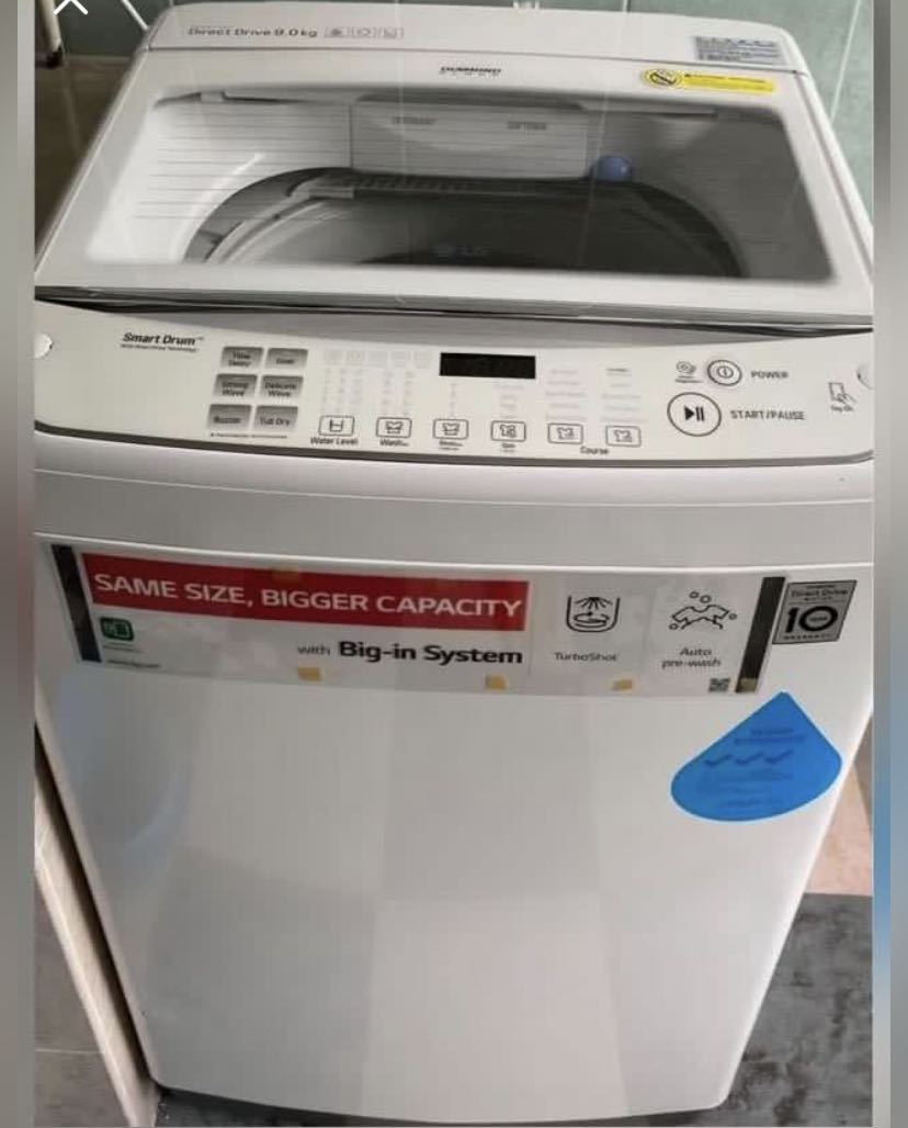 LG Washing Machine(Model WFT9081DD), TV & Home Appliances, Washing